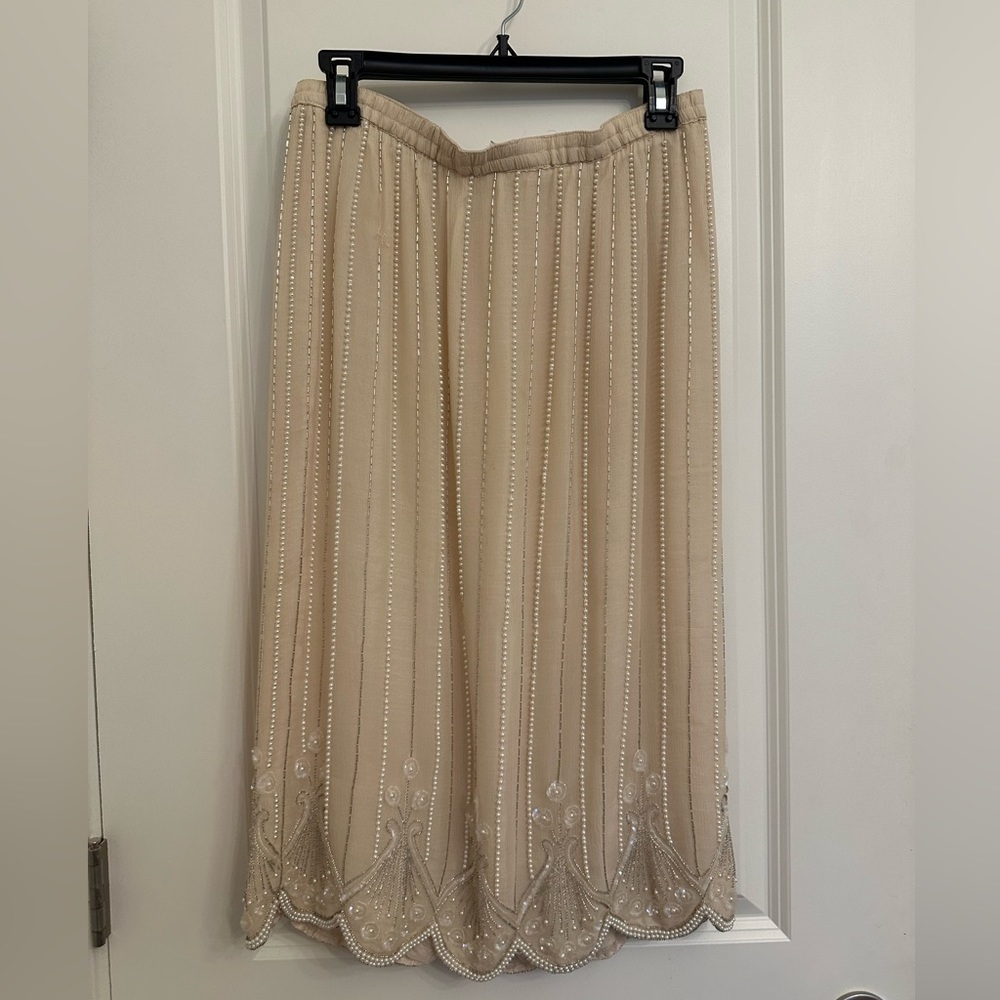 Vintage Skirt - Judith Ann Creations | 100% Silk | Size Small